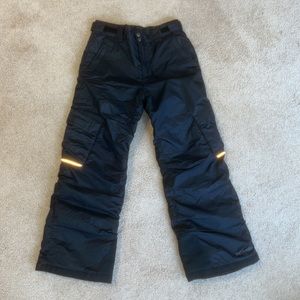 Columbia ski pants Outgrow System Omni-Shield youth medium 10/12 Black